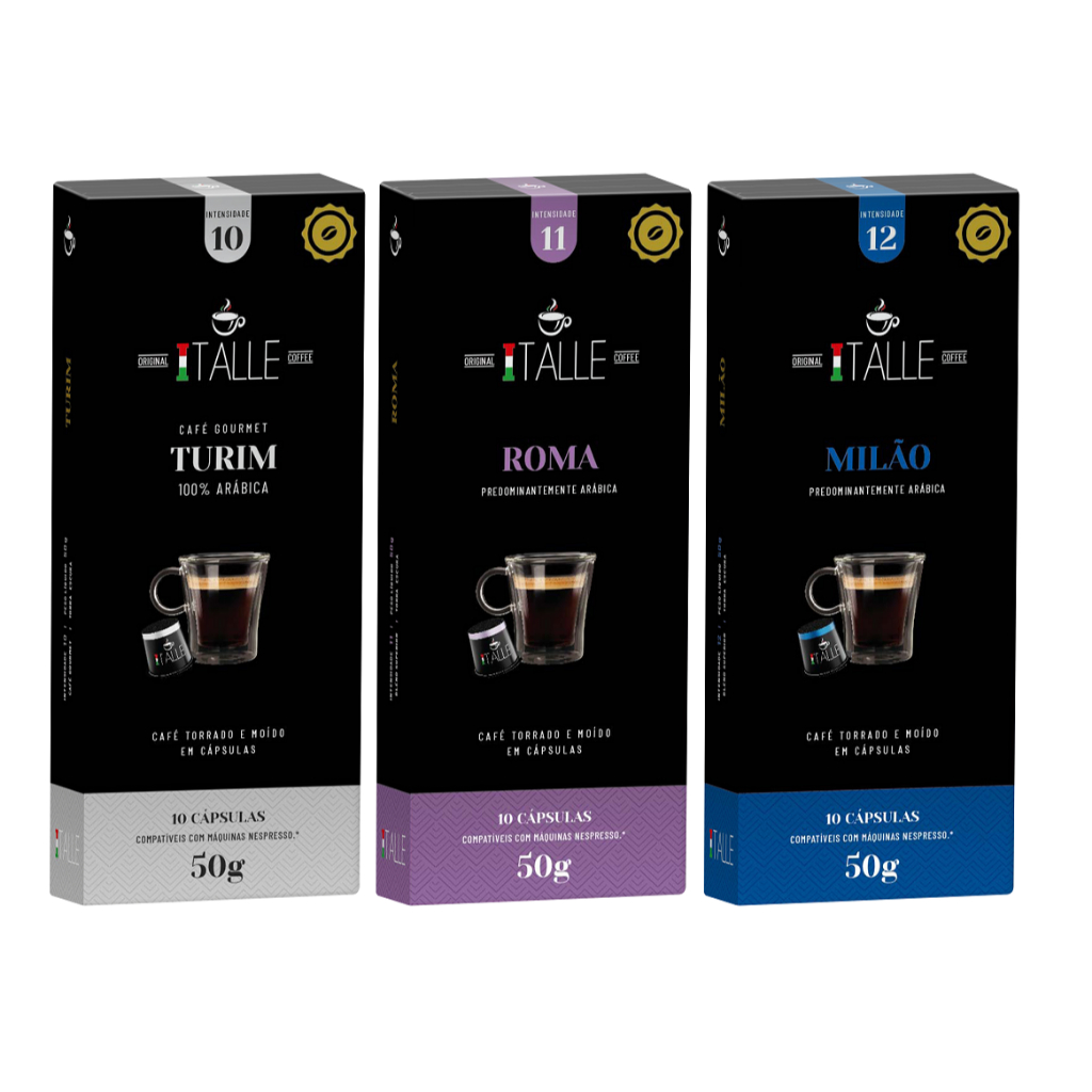 Cápsula Café Nespresso Café Italle 30 Unid