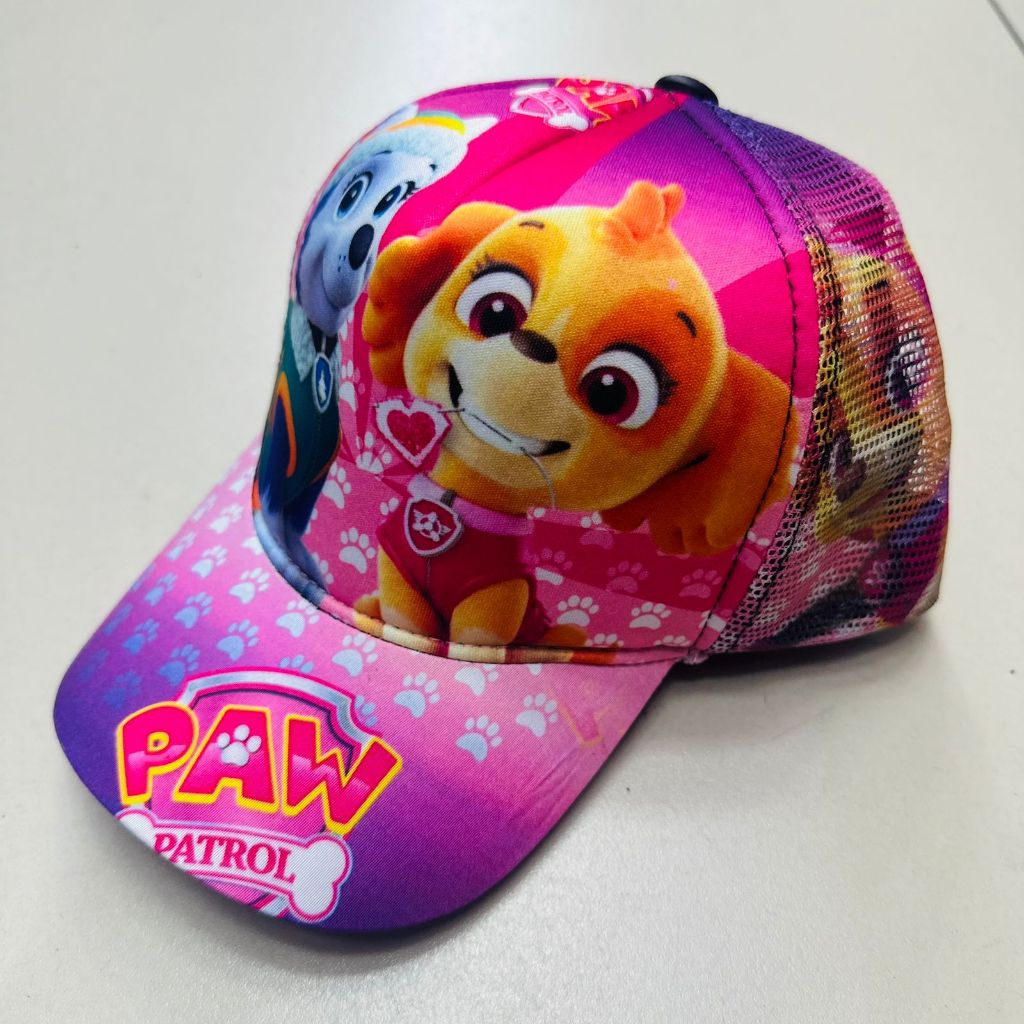 BONÉ INFANTIL DE TELINHA DA PATRULHA CANINA MENINA E MENINO