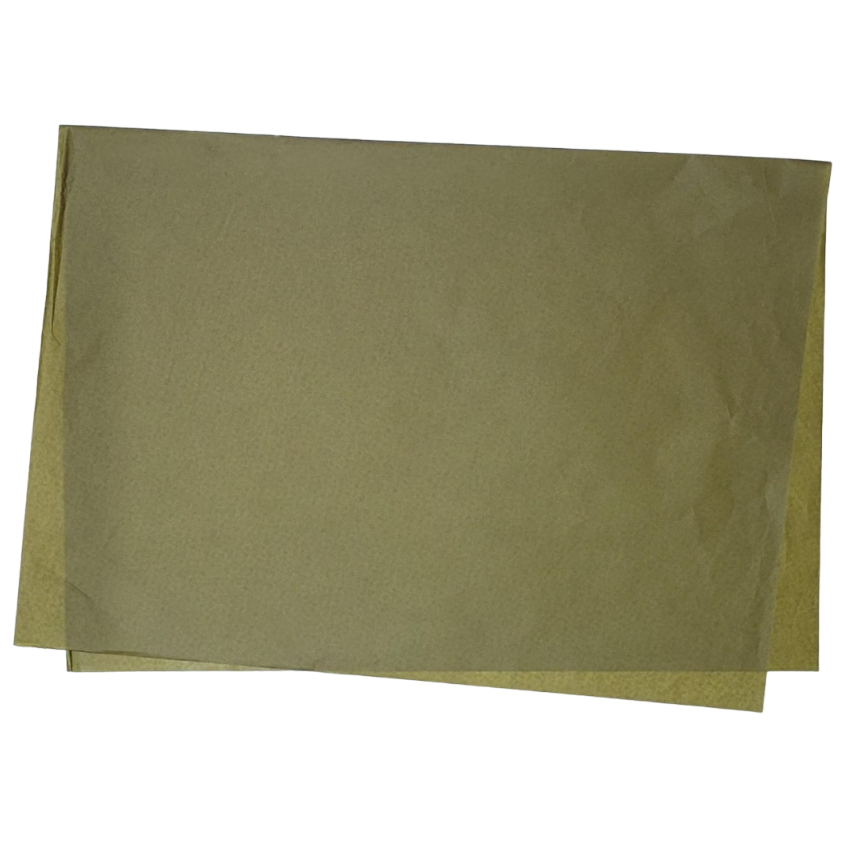 Papel de Seda Verde Oliva Escuro **35x50** - Pacote C/100 Unidades - Ideal Para Embalagens - ATENÇÃO AO TAMANHO 35X50