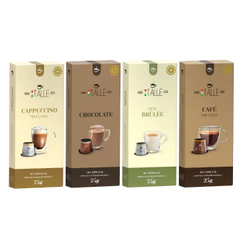 Capsulas Nespresso Chocolate Brulee Cappuccino Café Italle 40 Unid