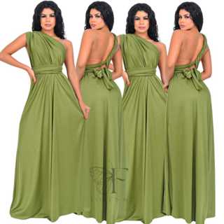 Vestido Várias Formas Multiuso Infinity Longo Festa Madrinha Casamento Formatura Batizado em Oferta na Shopee