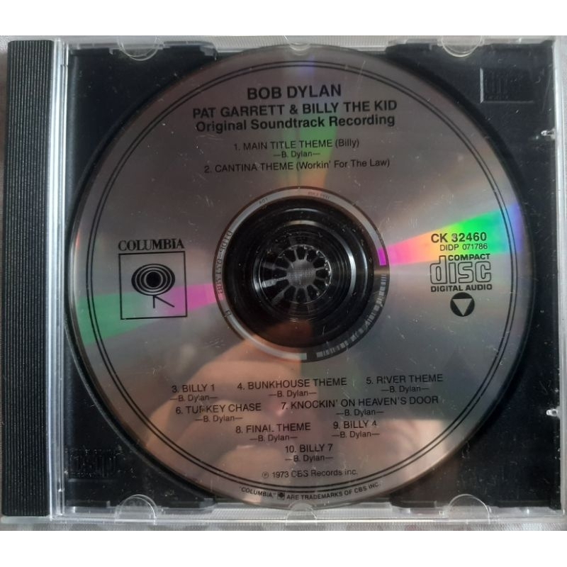 Cd Bob Dylan Pat Garrett & Billy The Kid (Leia o anúncio)