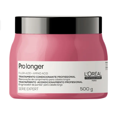 Detalhes do Kit Pro Longer Shampoo 1,5L e Máscara 500ml - L'Oréal