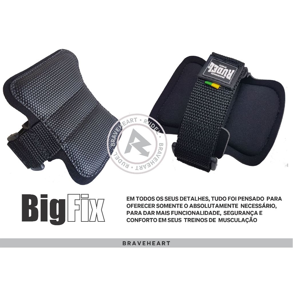 LUVAS FITNESS RUDEL - BIGFIX