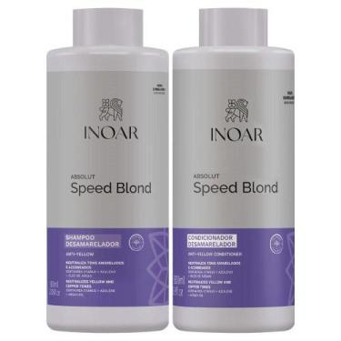 kit Duo Desamarelador Absolut Speed Blond 800L - Inoar