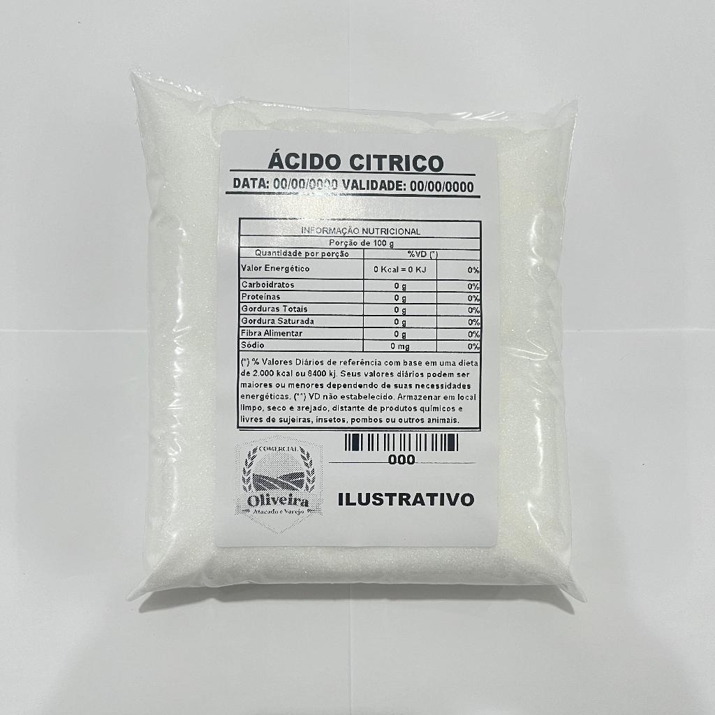 Ácido Cítrico Anidro 1 Kg