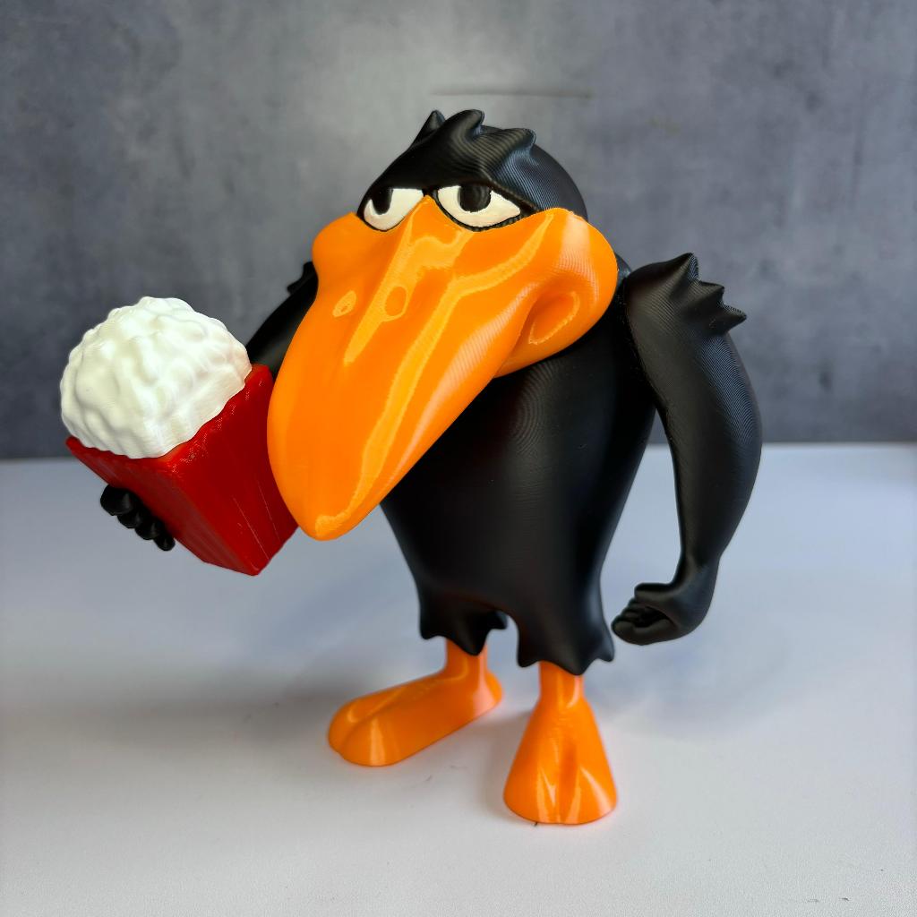 Você disse Pipoca? Boneco Jubileu 16cm: Meme do Pica-Pau, Estátua Colecionável Turma do Pi...