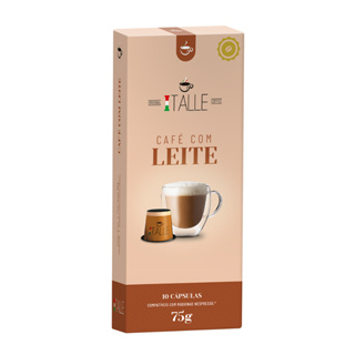 Café com leite Capsula Nespresso 10 Capsulas Café Italle em Oferta na Shopee