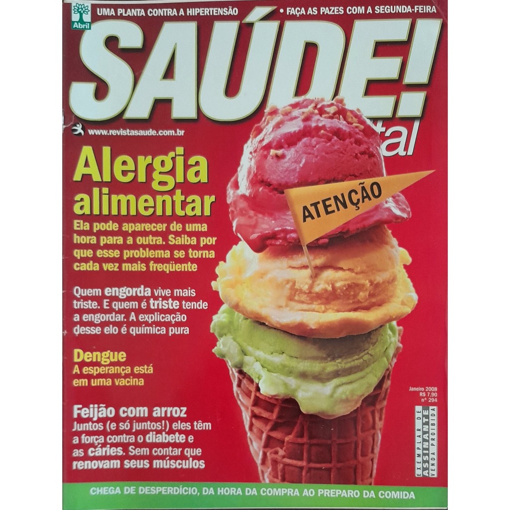 Revista Saúde Nº 294 Janeiro/2008
