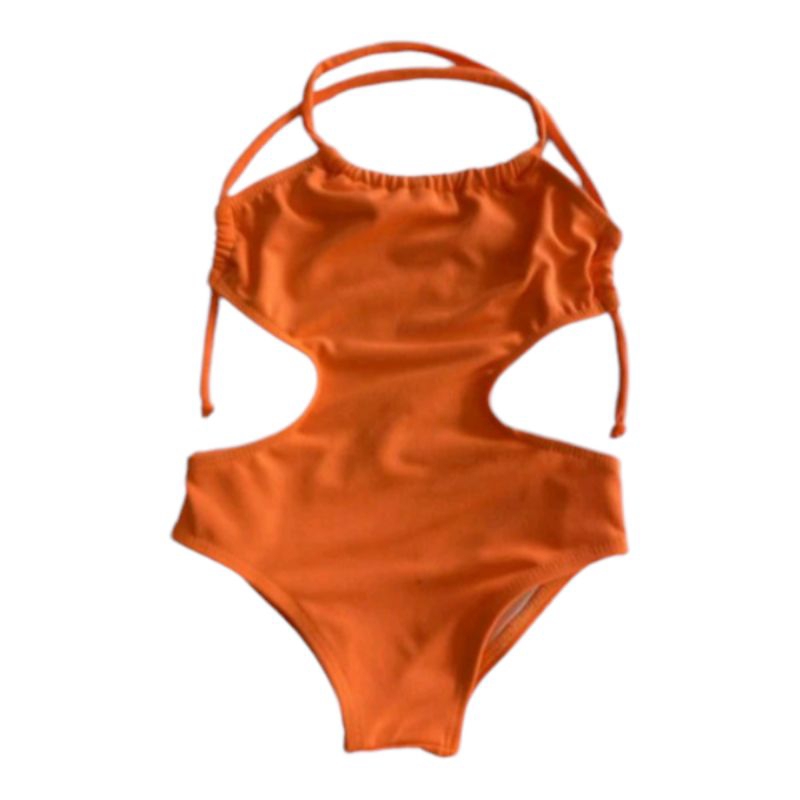 Maiô Feminino Infantil /Juvenil 02 a 12 anos forrado Moda Praia Criança Verão