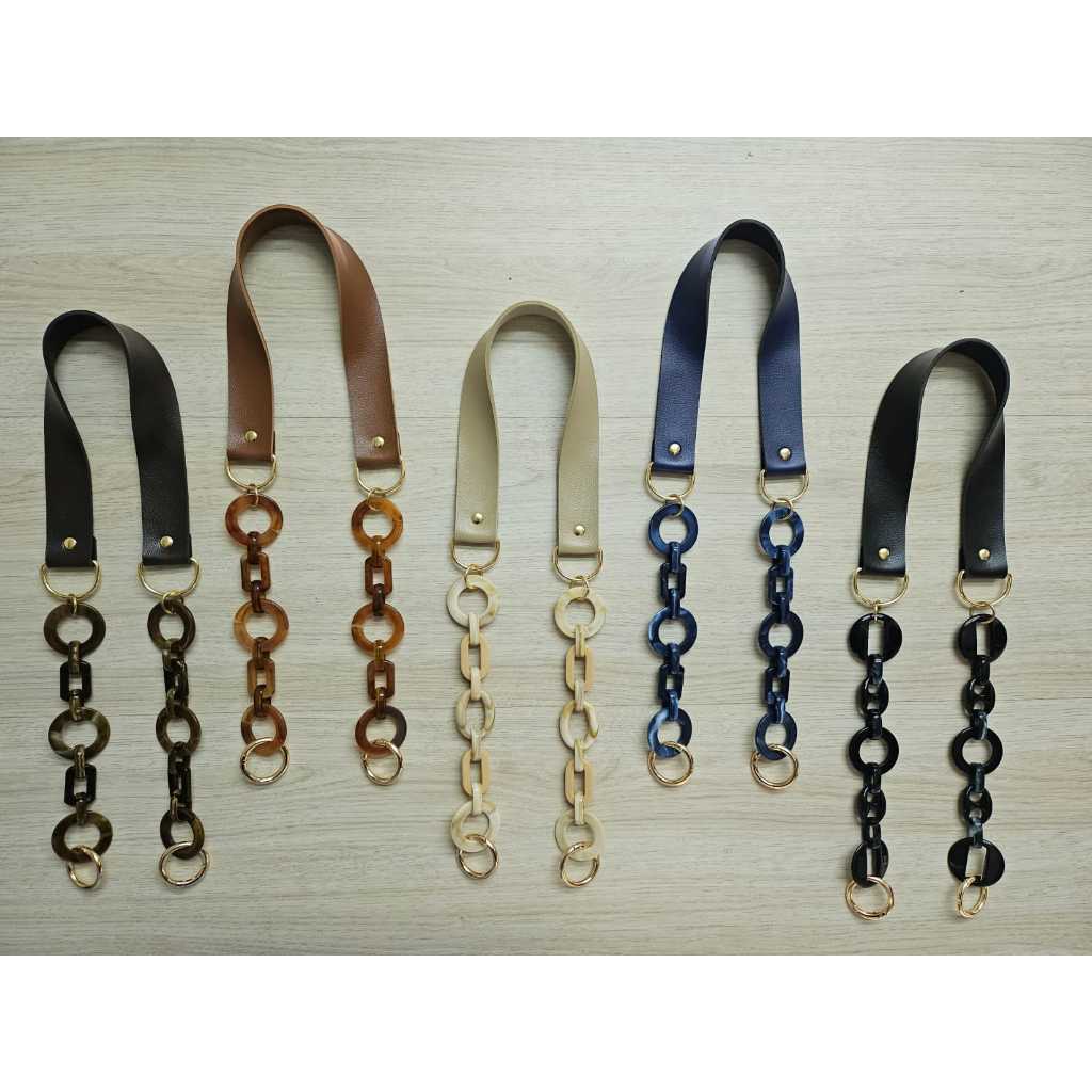 ALÇA SINTÉTICA COM ELOS 84CM PARA BOLSAS em Oferta na Shopee