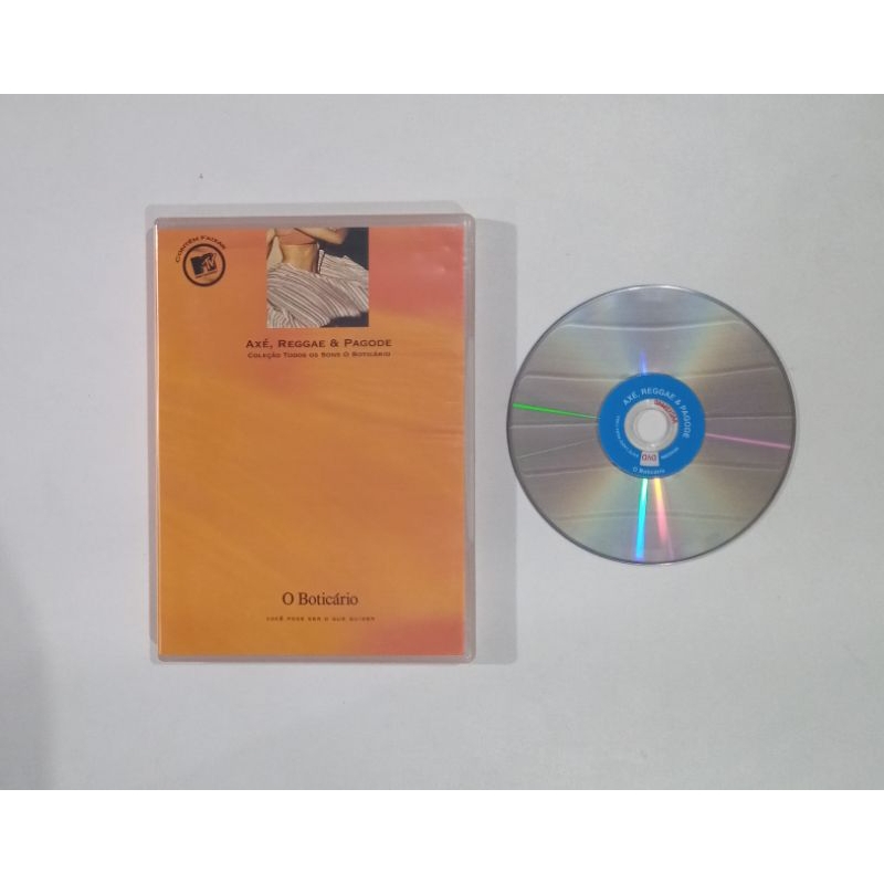 Dvd Filme - Coleção Todos os Sons O Boticário - Axé Reggae e Pagode