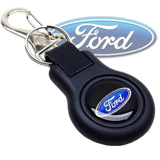 Chaveiro Ford Para Carro Emborrachado Duro Logo Resina mosquetão Carro Ford Focus