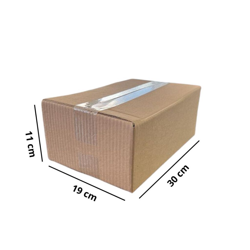 25 caixas de papelão 30x19x11 modelo maleta envios correios sedex ecommerce em Oferta na Shopee