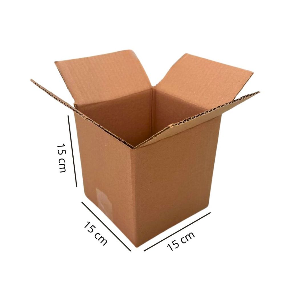 25 Caixas De Papelão 15x15x15 Sedex Correios Envios