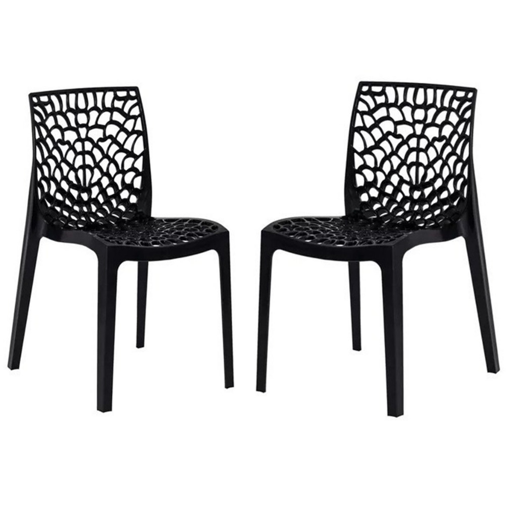 Kit Imperdível: 2 Cadeiras Gruvyer para uma Sala de Jantar Elegante - Promoção Envio Rápid...