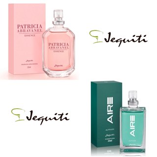 KIT 2 Perfumes 1 Patricia Abravanel Feminina  + 1 Aire Desodorante Colônia Masculina Jequiti 25ml em Oferta na Shopee