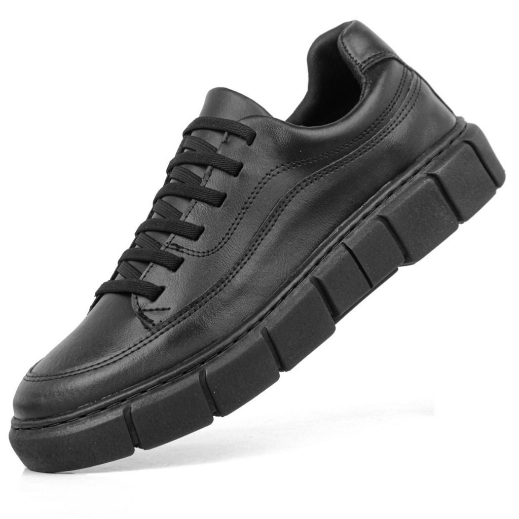 Tênis Estiloso Preto Masculino Casual Overside Chunky Lançamento em Oferta na Shopee