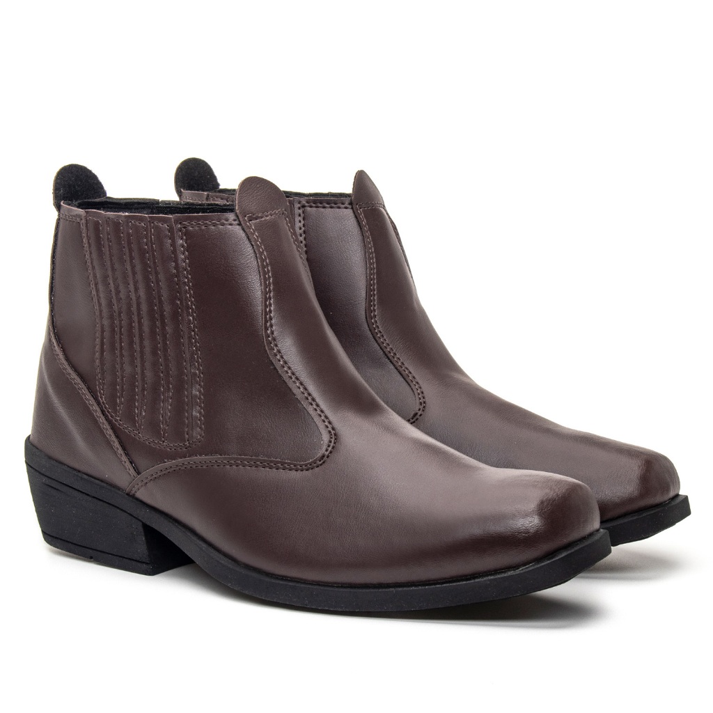 Botina Masculina Bota Nova Coleção Country Lançamento Estilo Cowboy
