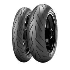 Par Pneu Diablo Rosso 3 110/70-17 + 160/60-17 Mt03 Z300