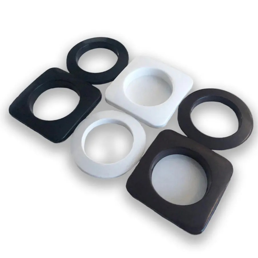 Ilhós Para Cortina Quadrado 28mm  50 Unidades para Varão Grosso em Oferta na Shopee