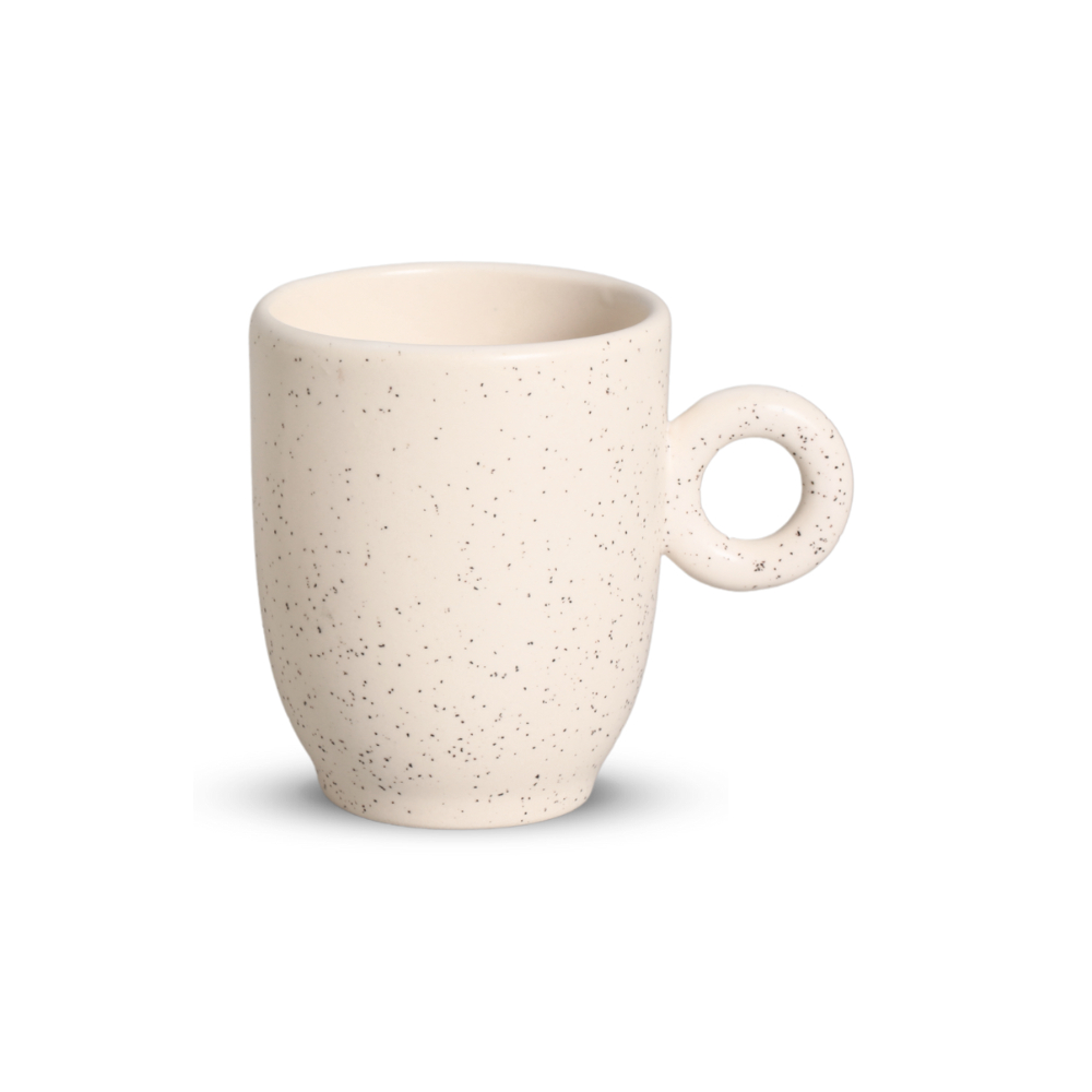 Caneca Bojuda Duo Orgânica Branca 230ml