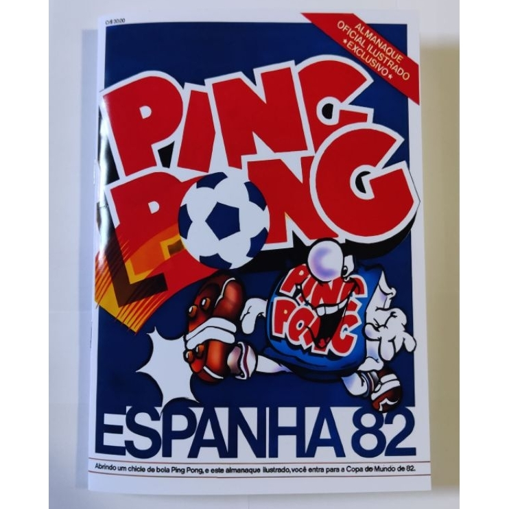 Álbum Copa Do Mundo 1982 - Ping Pong