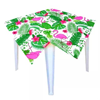 Tnt Toalha de Mesa 70x70 -  Tropical Flamingo Tropicais  de 5 a 20 unidades em Oferta na Shopee