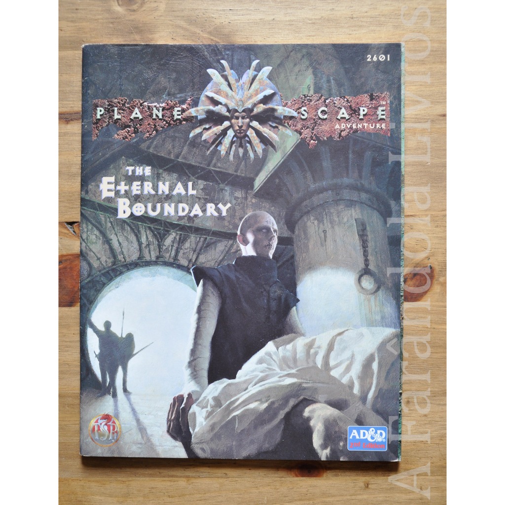 Advanced Dungeons & Dragons Plane Scape Adventure The Eternal Boundary