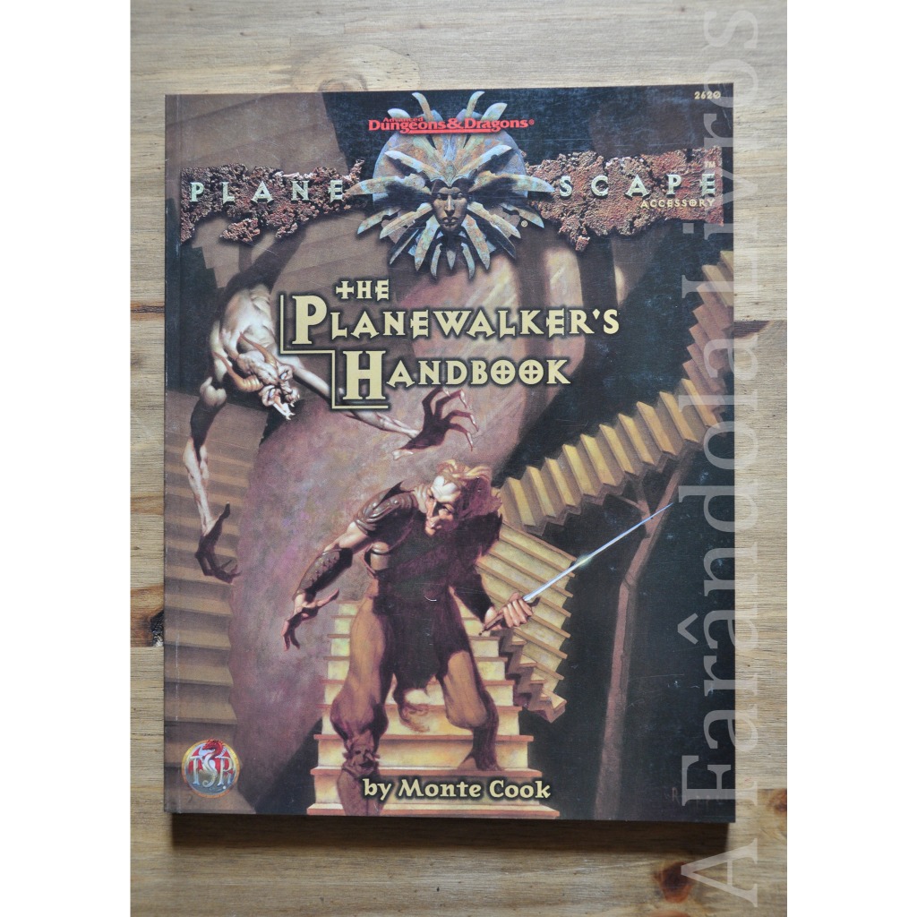 Advanced Dungeons & Dragons Plane Scape Accessory The Planewalker's Handbook