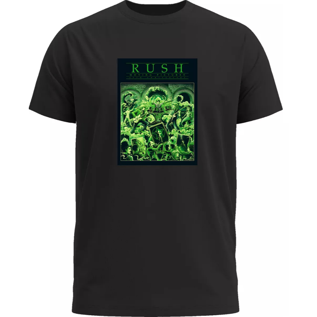 Camiseta Rush Moving Pictures 40th Anniversary Poster 2