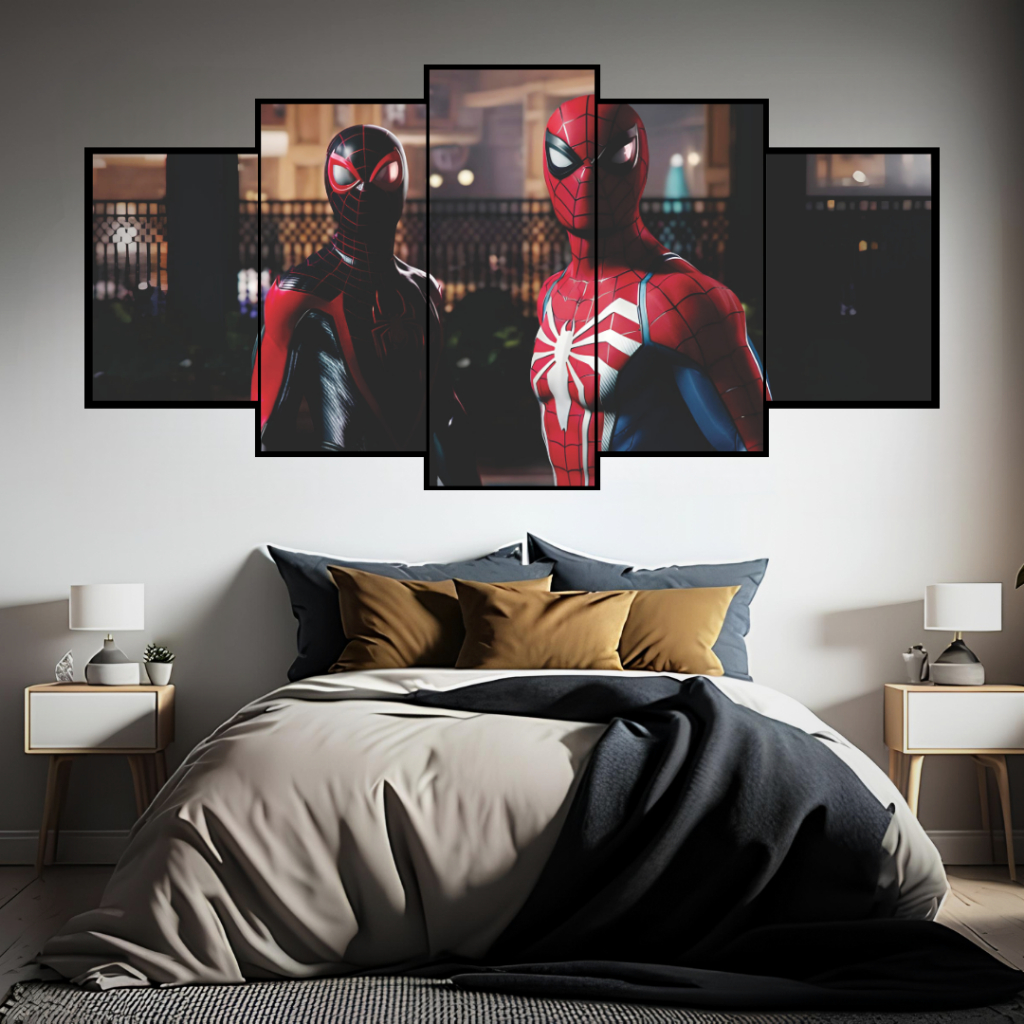 Quadro Imperdível de Spider-Man 2: Ação em Nova York!