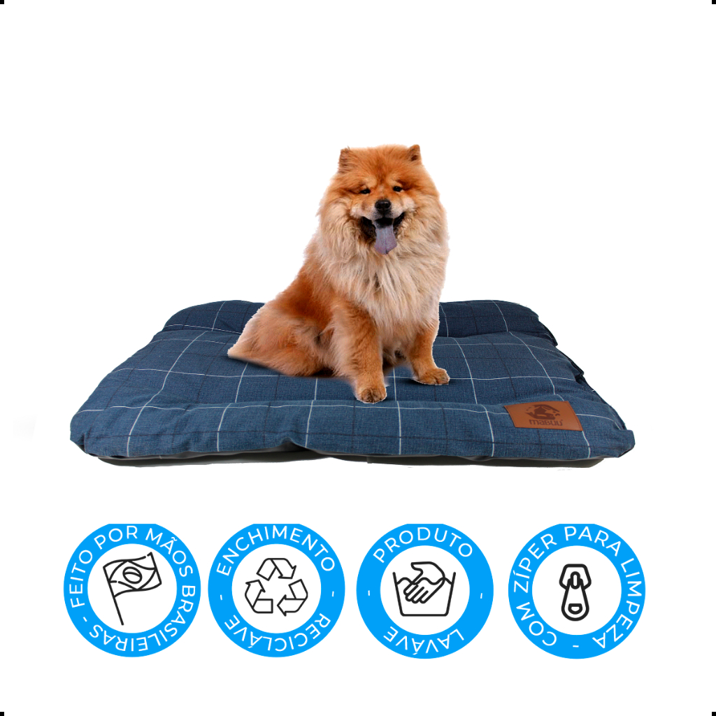 Cama Para Cachorros, Gatos, Barata, Tamanho Grande, Caminha Mabuu Pet 80Cm X 50Cm Tamanho Grande