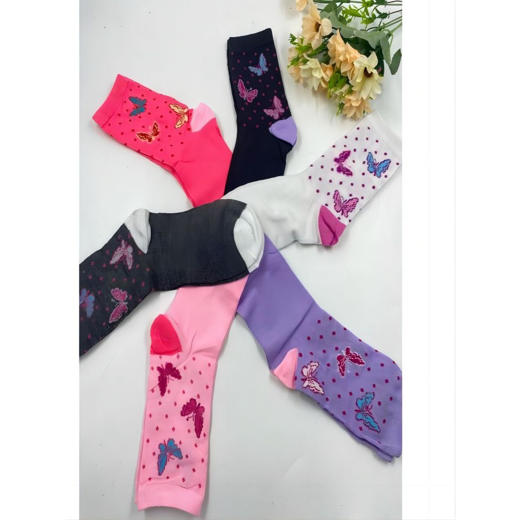 Kit 03 Pares de Meias Masculina/feminina Cano alto soquete