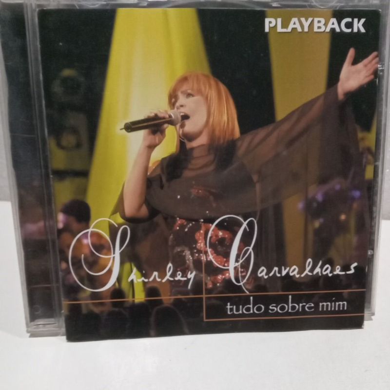 CD SHIRLEY CARVALHAES -PLAY-BACK TUDO SOBRE MIM TIRAGEM AA-30000