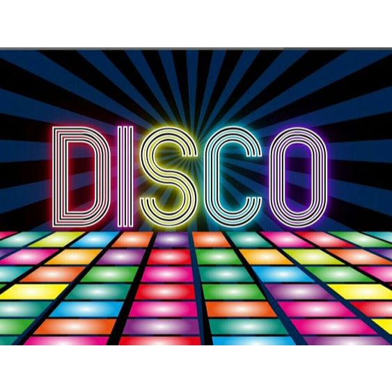 Painel de Festa em Lona 2x2m Personalizado em Lona Fosca - Tema Anos 60 em Oferta na Shopee