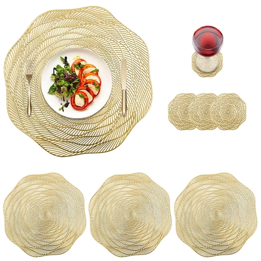 Modus Kit 4/8/12 Jogo Americano Ou So De Prato/Copo em Oferta na Shopee