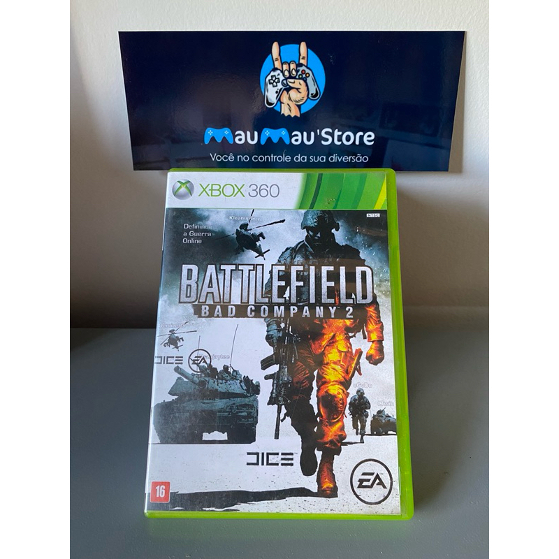 Battlefield Bad Company 2 Xbox 360 - Original Usado Jogos de Ação Jogos de Xbox