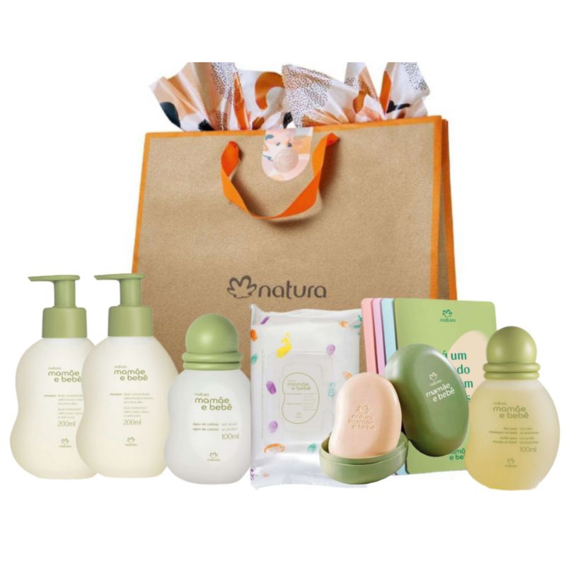 Presente Mamãe e Bebê Completo Cosméticos