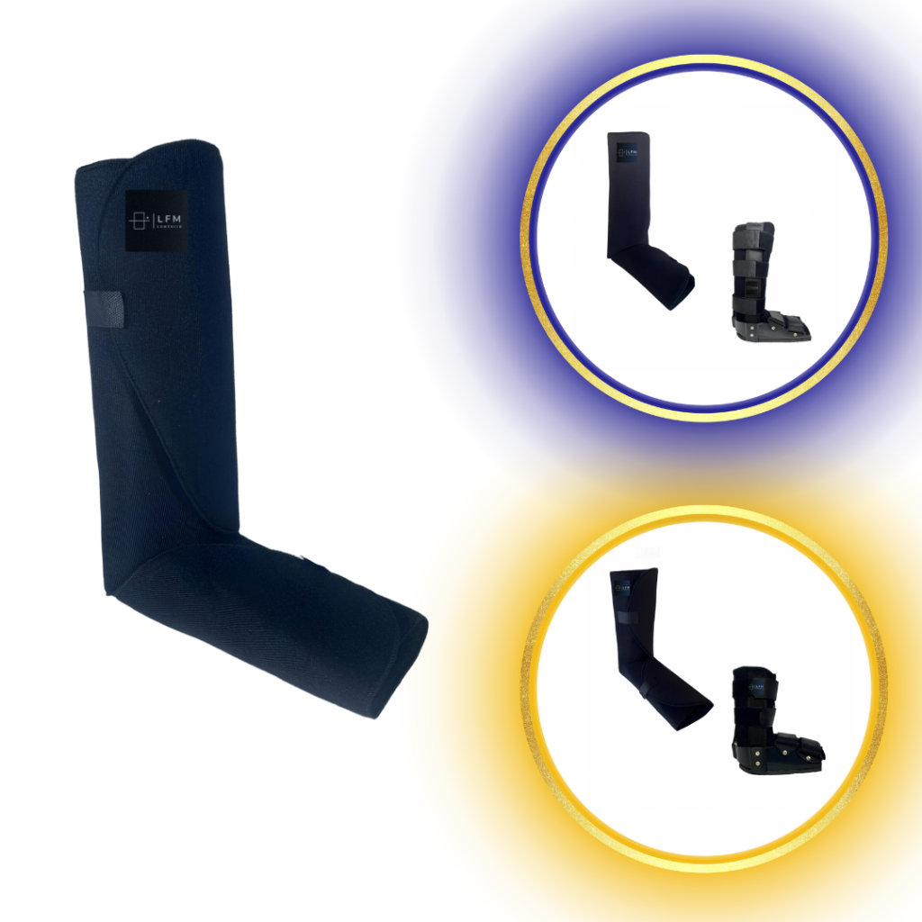 Forro Interno De Bota Ortopédica Imobilizadora Curta E Longa em Oferta na Shopee