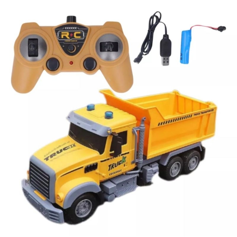 Caminhão Truck Controle Remoto Recarregável Mod: Caçamba Brinquedo/Construção