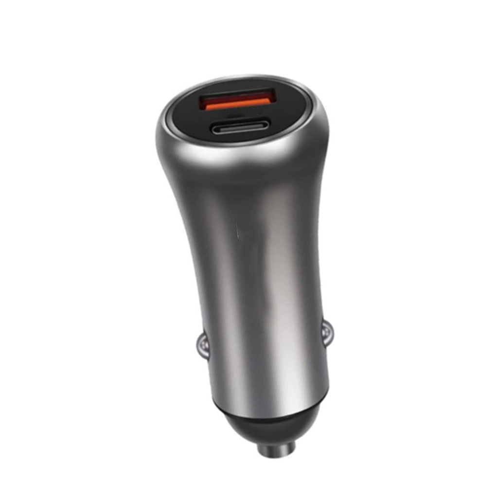 H'maston L08 Carregador Celular Carro Automotivo Tomada USB Veicular Rápido Turbo 45w Dupla Saída em Oferta na Shopee