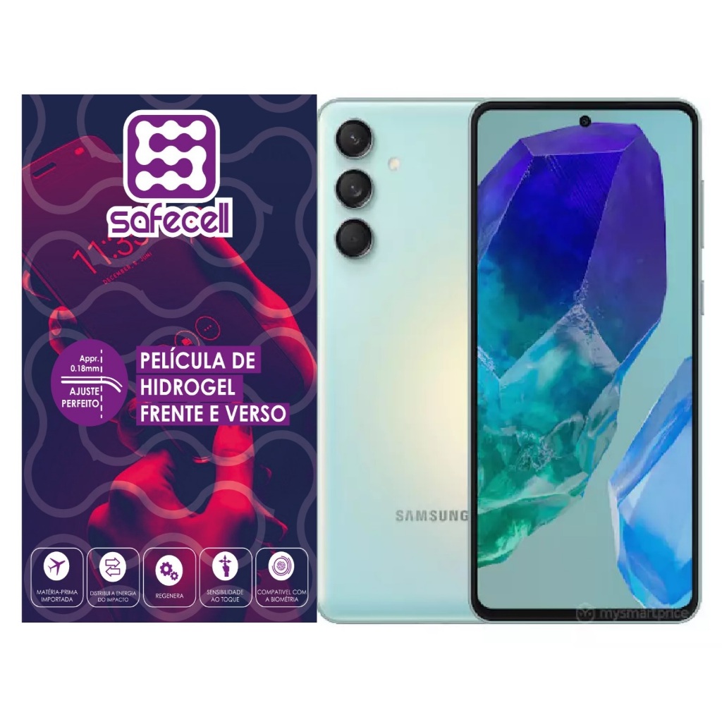 Película Hydrogel Hd Frente E Verso Para Galaxy M55s