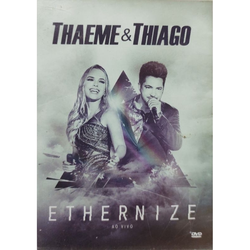 Dvd Thaeme e Thiago Ethernize Ao vivo