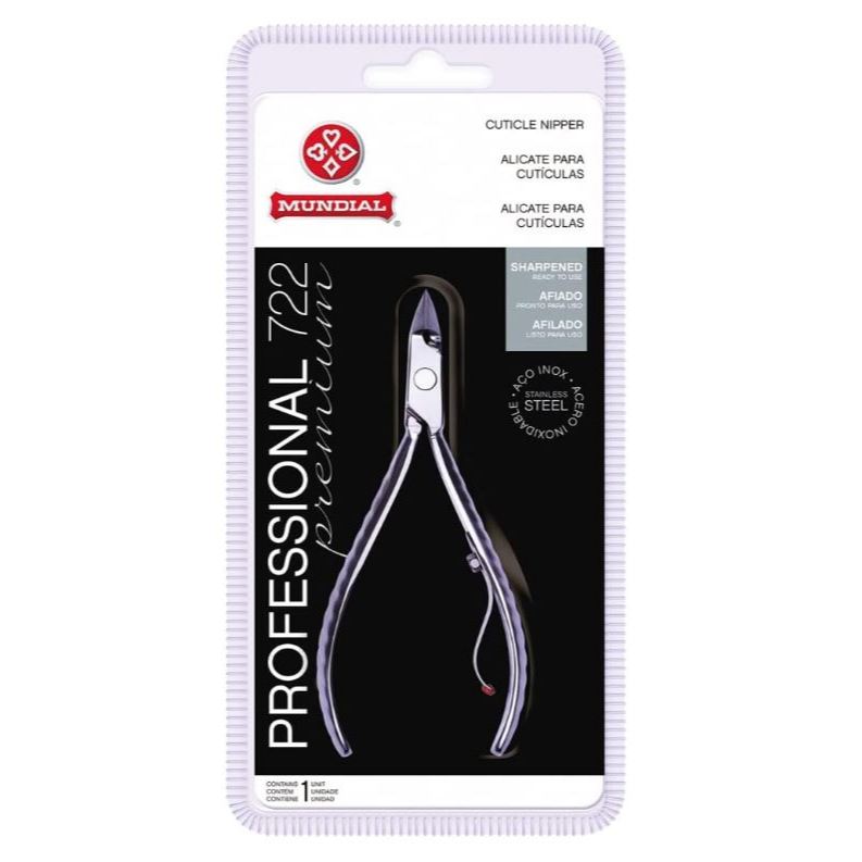 Mundial Alicate 722 Inox Profissional – Esterilizável, Corte Preciso, Alta Durabilidade e Qualidade