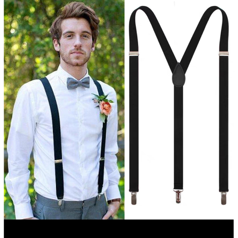 Suspensório Adulto Unissex Ajustável Masculino Feminino Varias Cores