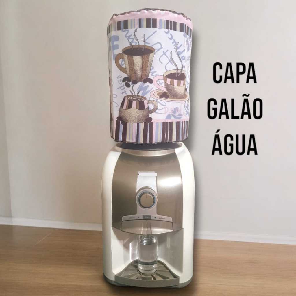 Capa Galão 20L Estampada Proteção Decoração Para Cozinha