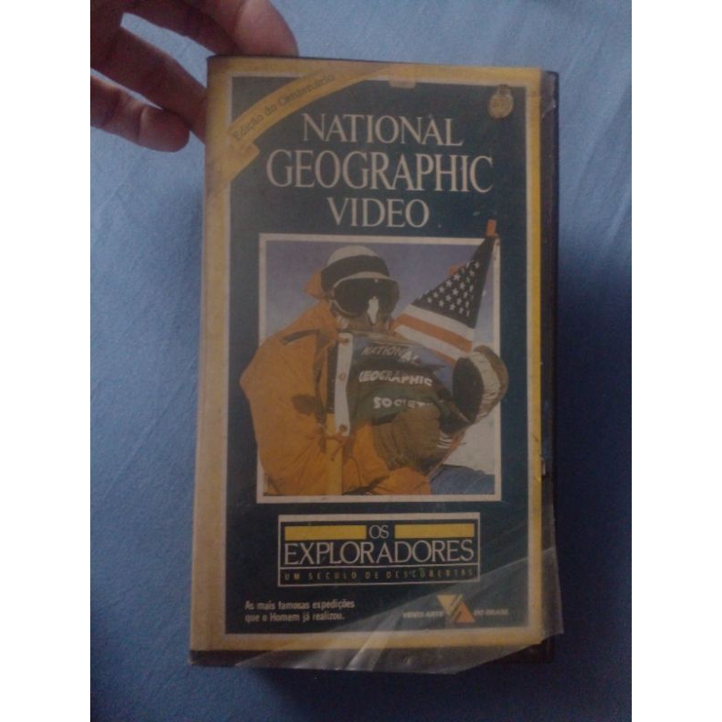 VHS National Geographic Os exploradores
