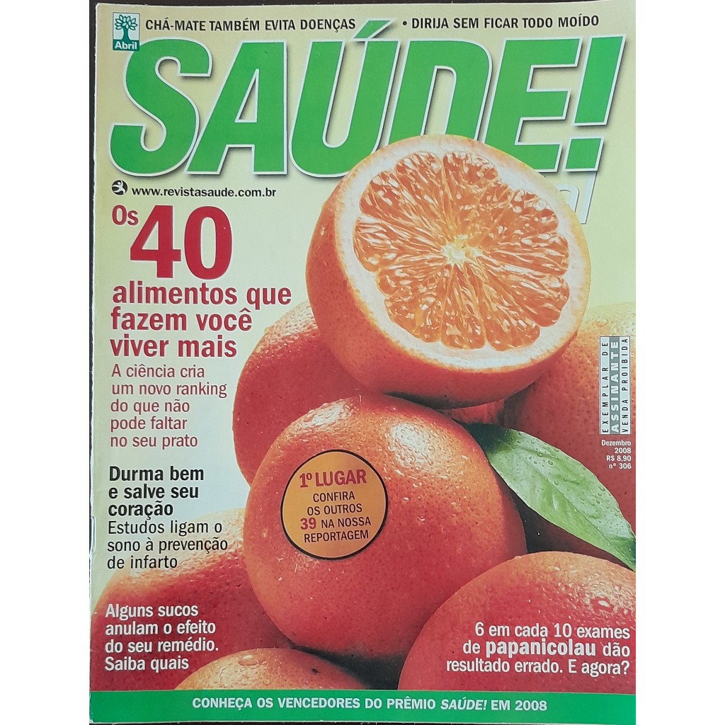 Revista Saúde Nº 306 Dezembro/2008