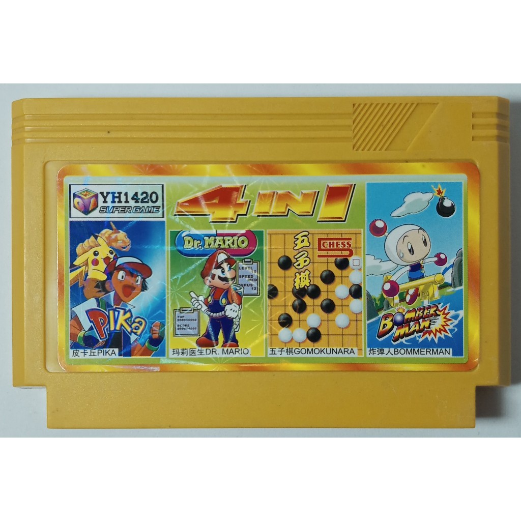 Dr. Mario, Bomberman - Cartucho NES Nintendinho 8 bits Nintendo jogos 60 pinos